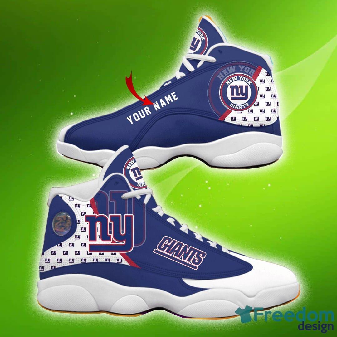 New York Giants Limited Edition Air Jordan 13 Sneaker For Fans