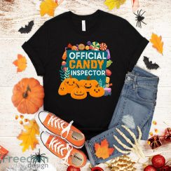 Offical Candy Inspector Halloween T-Shirt Halloween Gift