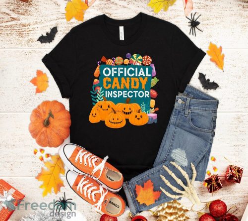 Offical Candy Inspector Halloween T-Shirt Halloween Gift Product Photo 1