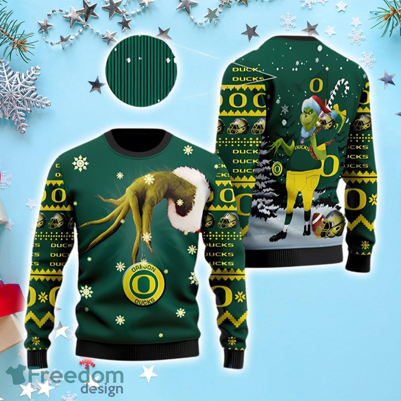 Grinch Cosplay Dallas Cowboys NFL Christmas Ugly Sweater - Roostershirt