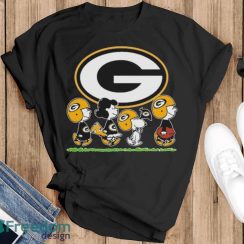 Original Peanuts Snoopy Football Team With The Green Bay Packers Nfl Shirt