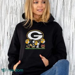 Original Peanuts Snoopy Football Team With The Green Bay Packers Nfl Shirt - Unisex Hoodie