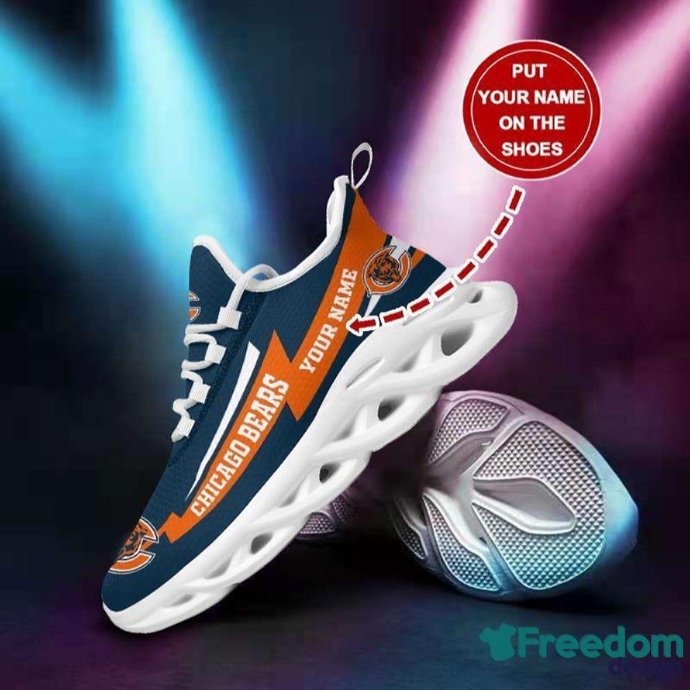 Chicago Bears Nfl Football Sku 1462 High Top Shoes - Customization Trend