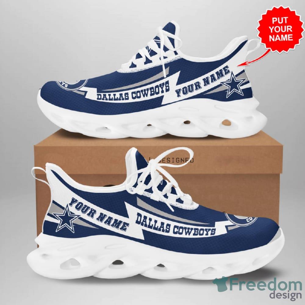 Dallas Cowboys NFL Clunky Sneakers Max Soul Shoes - Growkoc