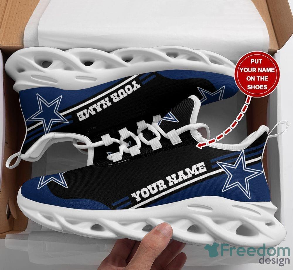 Dallas Cowboys NFL Clunky Sneakers Max Soul Shoes - Growkoc