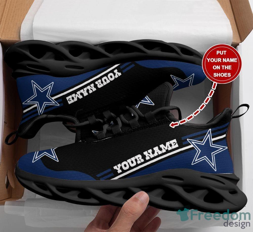 Dallas Cowboys NFL Clunky Sneakers Max Soul Shoes - Growkoc