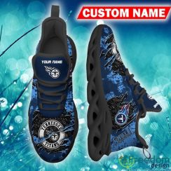 Personalized Tennessee Titans Urbanite Chunky Shoes AOP Gift Fans Max Soul Sneakers - Tennessee Titans Max Soul Sneaker NFL photo 3