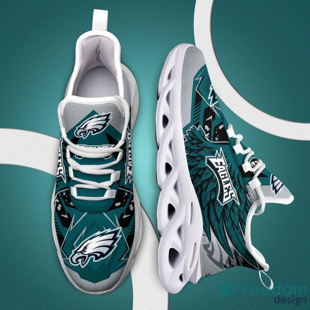 Philadelphia Eagles NFL Clunky Sneakers Max Soul Shoes - Growkoc