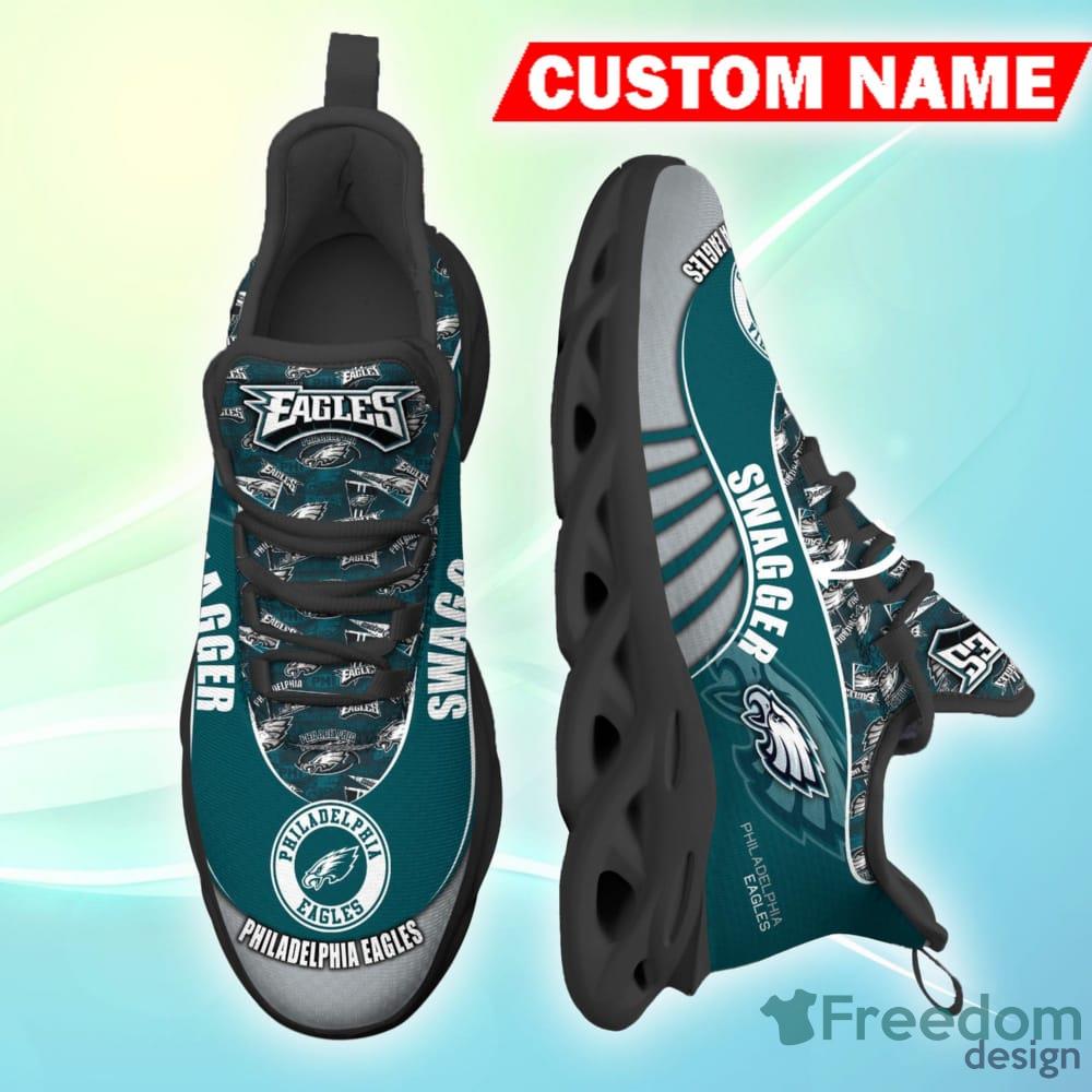 Personalized Name Philadelphia Eagles Reze Shoes Gift For Fans