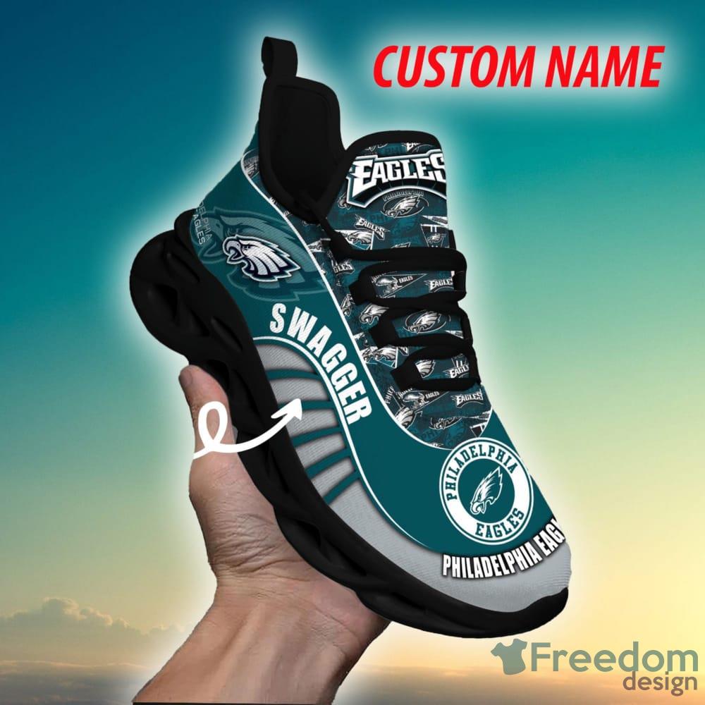 Philadelphia Eagles Personalized NFL Max Soul Shoes Style Gift Fans