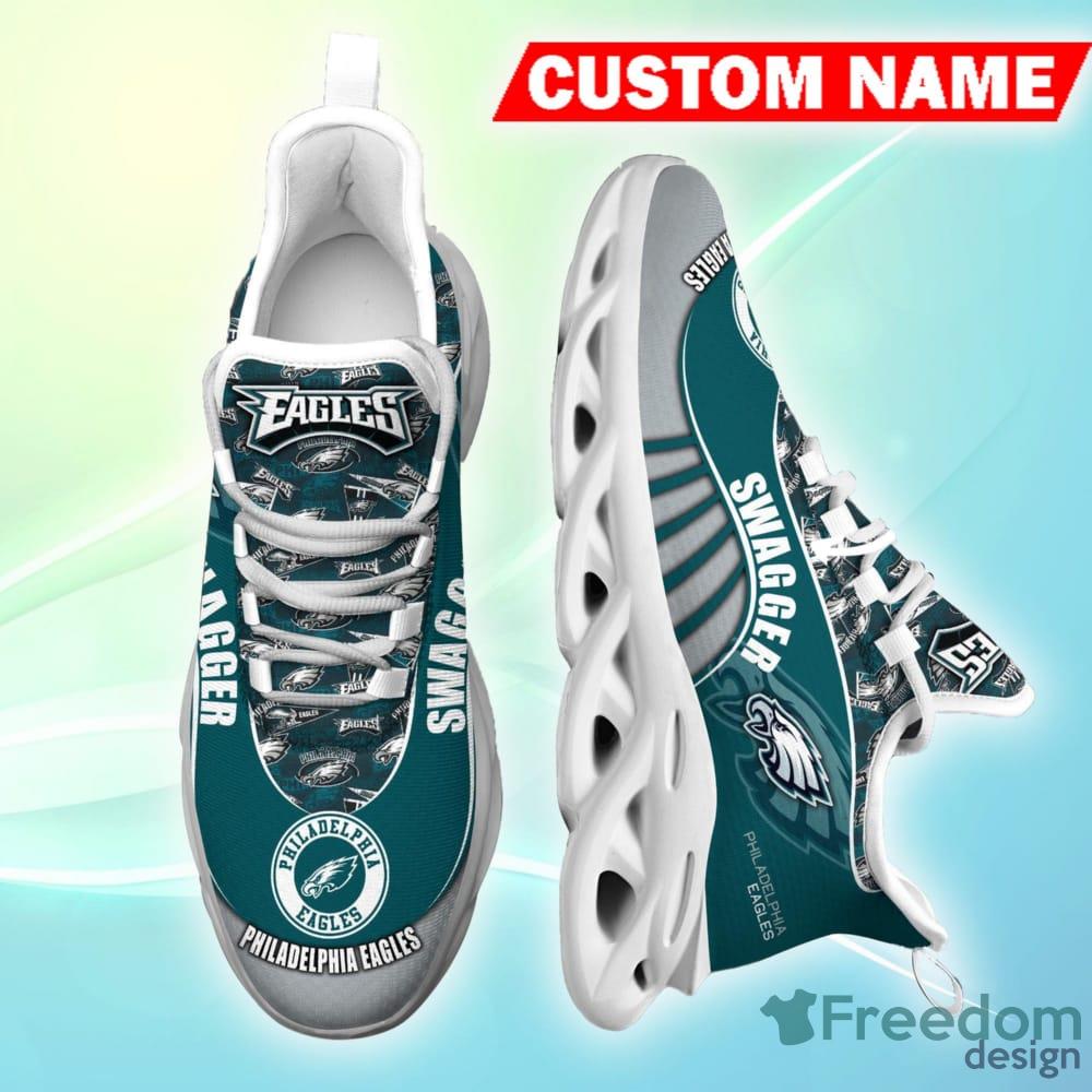 Philadelphia Eagles Team Max Soul Shoes Running Sneakers For Real Fans -  Freedomdesign