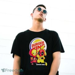 Pikachu And Deadpool Burger King Shirt - G500 Gildan T-Shirt