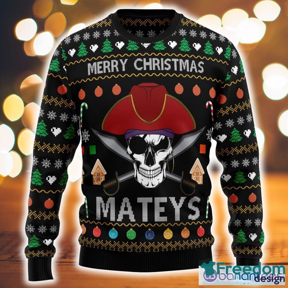 Christmas Gift Tampa Bay Rays Skull Pattern 3D Ugly Christmas Sweater For  Men And Women