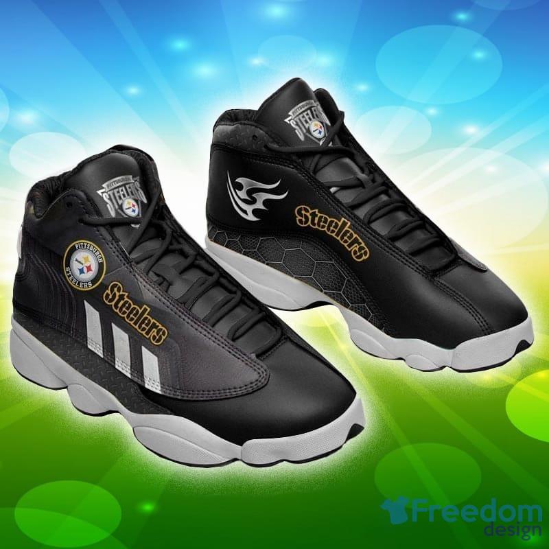 Pittsburgh Steelers Air Jordan 13 Sneaker, Custom Steelers Gear -  Reallgraphics