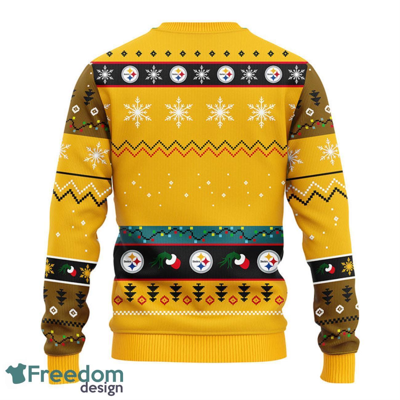 NFL Pittsburgh Steelers X Grinch Christmas Ugly Sweater