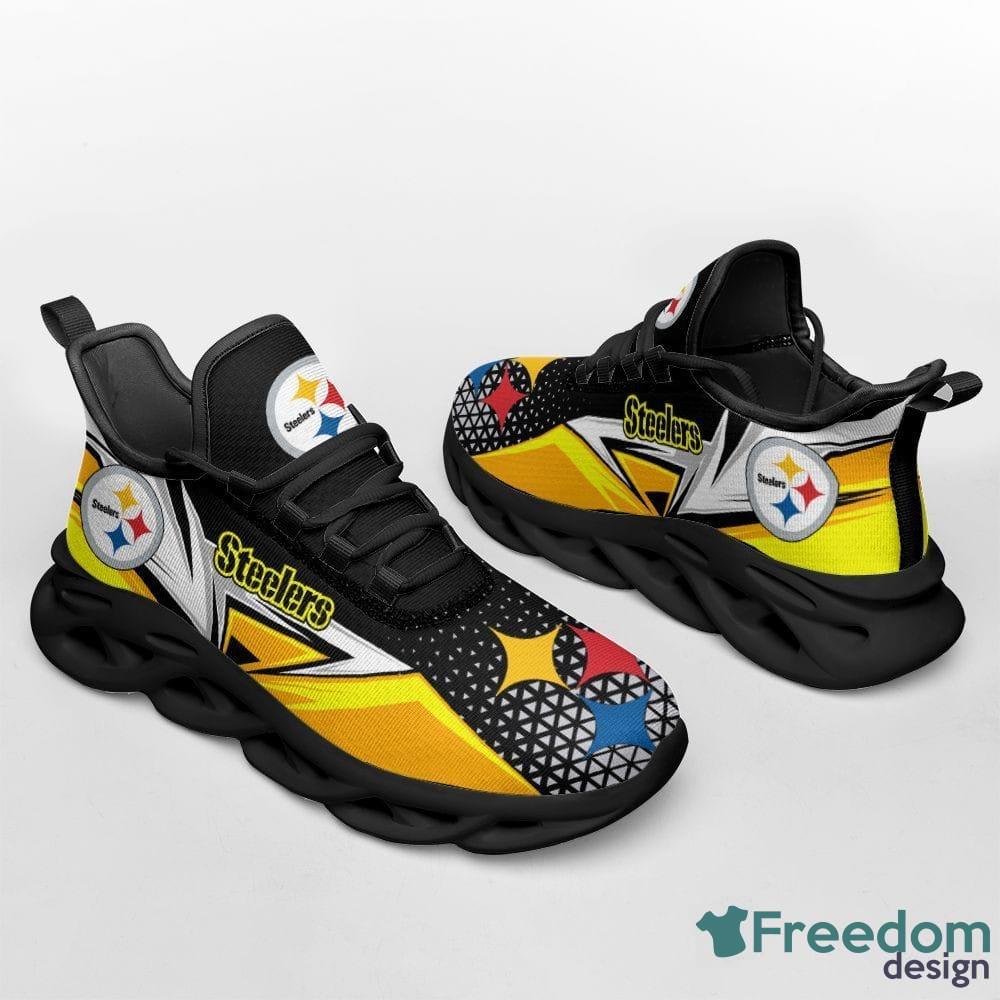 Pittsburgh Steelers High-quality Sports Shoes Gift Fans Max Soul Sneakers  For Men And Women - Banantees