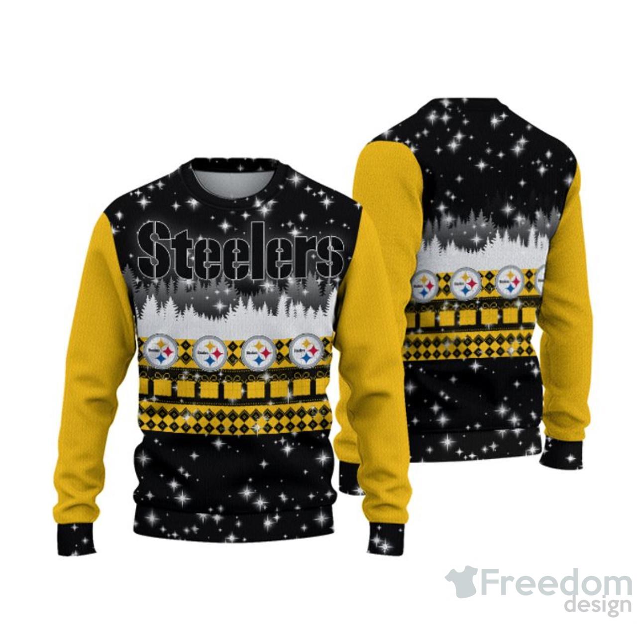 Steelers Ugly Sweater Armor Design Pittsburgh Steelers Gift - Personalized  Gifts: Family, Sports, Occasions, Trending