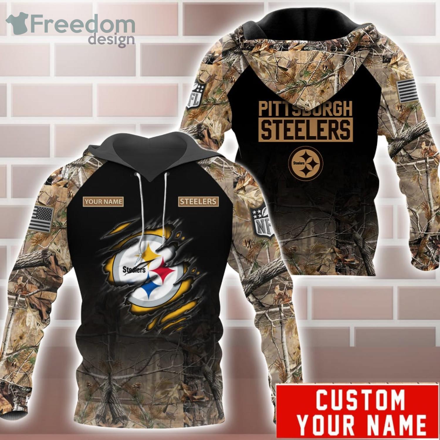 Custom Pittsburgh Steelers Jerseys, Customized Steelers Shirts, Hoodies,  Personalized Merch