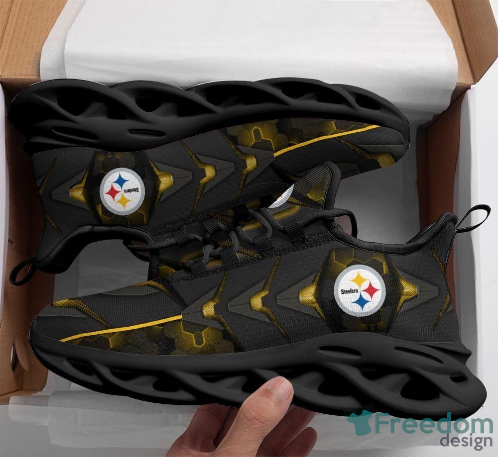 Pittsburgh Steelers NFL Collection Max Soul Shoes Personalized Name Chunky  Sneakers For Men Women - Freedomdesign