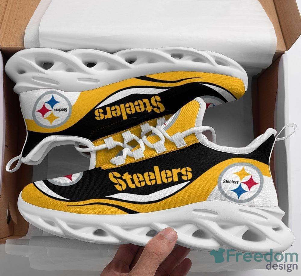 Pittsburgh Steelers Football Air Mesh Running Shoes Sport Team For Men And  Women Fans