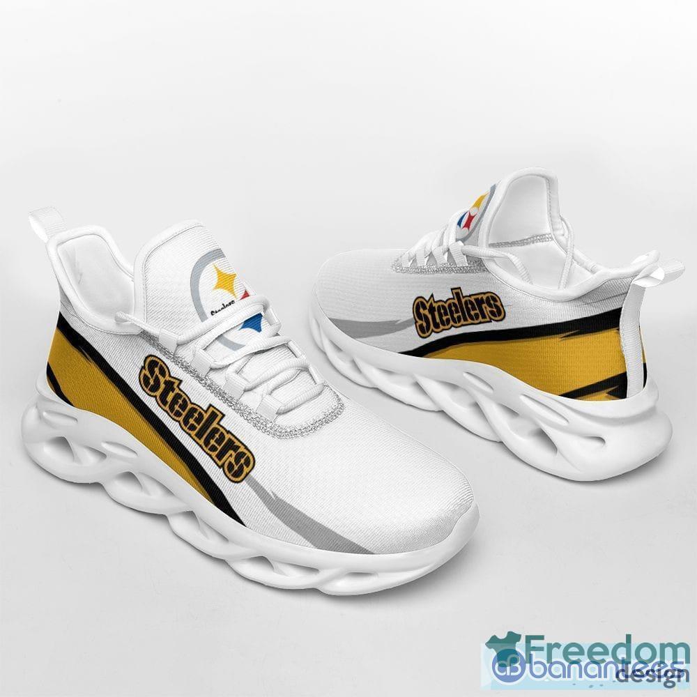 Pittsburgh Steelers Edgy Sports Shoes Gift Fans Max Soul Sneakers