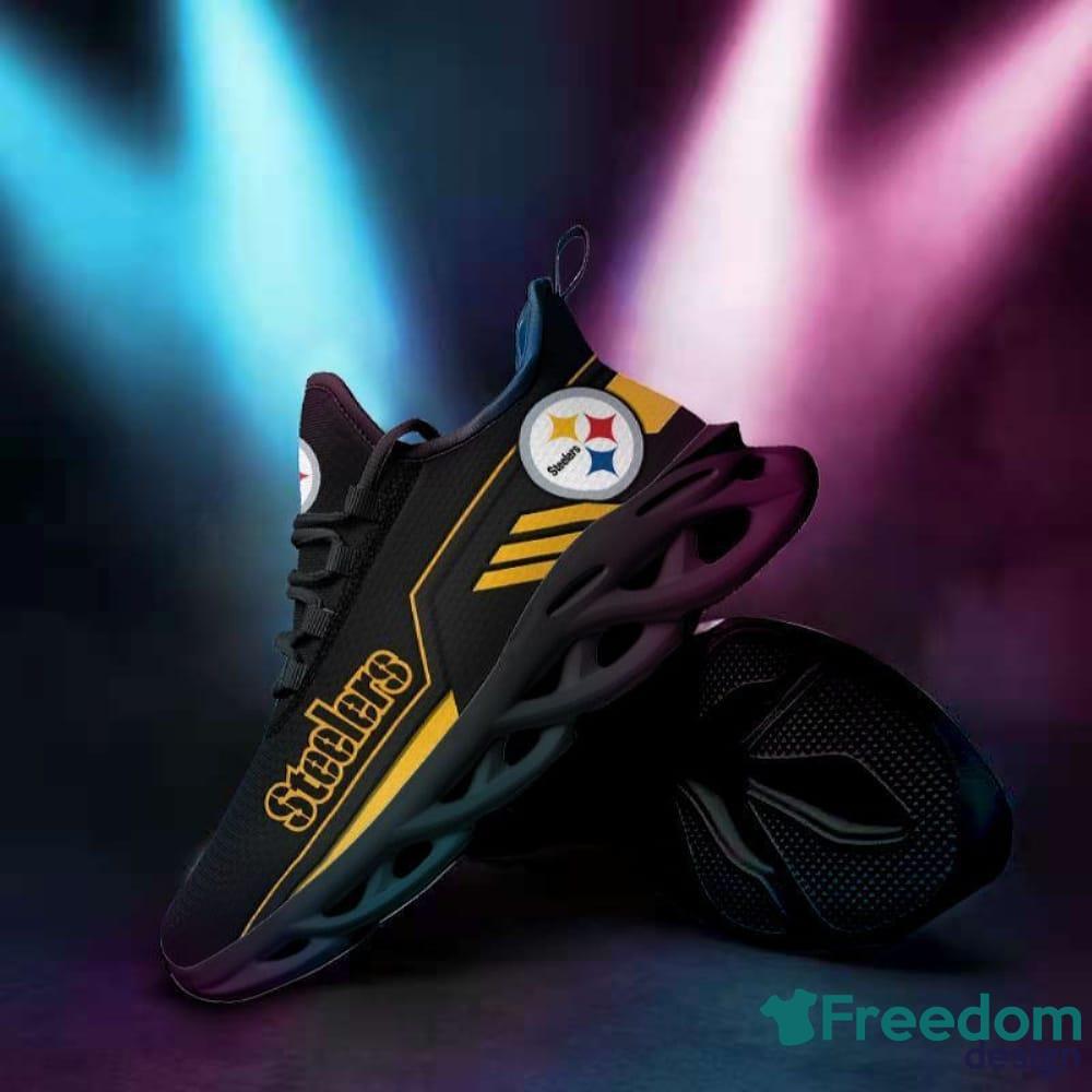 Pittsburgh Steelers NFL Collection Max Soul Shoes Personalized Name Chunky  Sneakers For Men Women - Freedomdesign