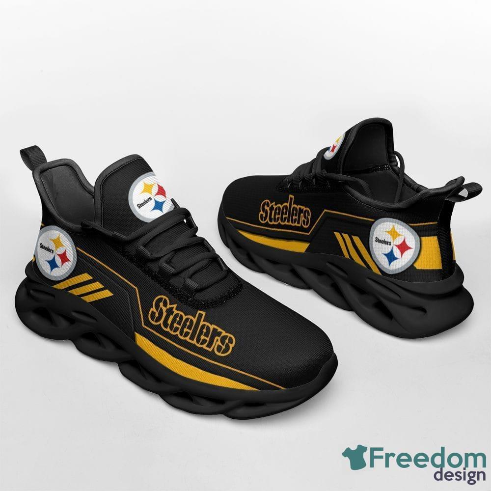 Pittsburgh Steelers NFL Collection Max Soul Shoes Personalized Name Chunky  Sneakers For Men Women - Freedomdesign