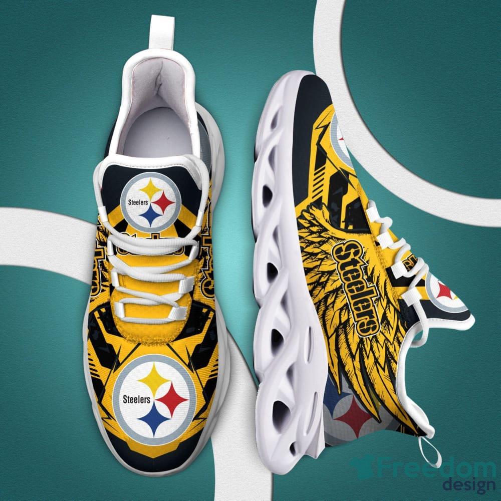 Ladies Pittsburgh Steelers Shoes, Steelers Sneakers, Tennis Shoes