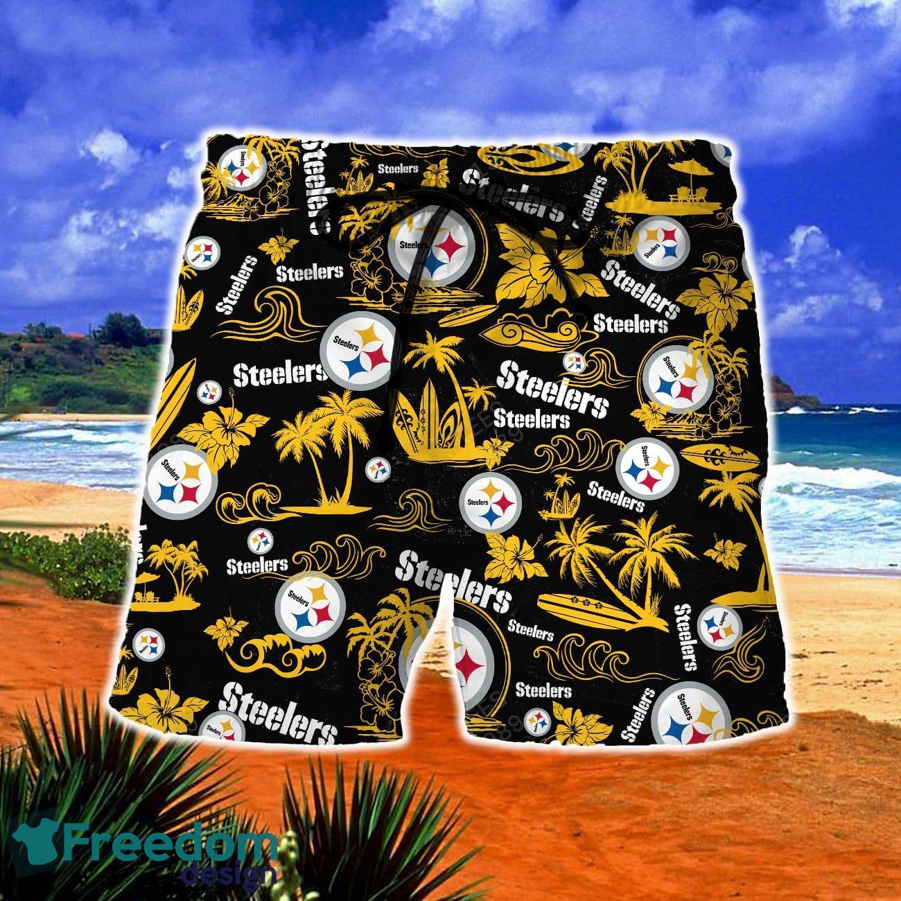 Pittsburgh Steelers Baby Yoda Hawaii Summer Hawaiian Shirt And Short -  Freedomdesign