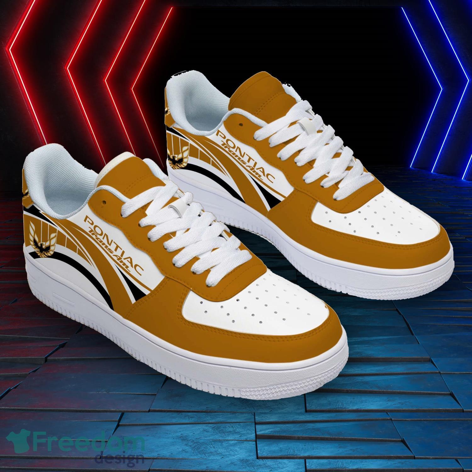 Pontiac Trans Am Custom Name Any Logo Or Car Model Air Force 1 Shoes Gift  For Fans - Banantees