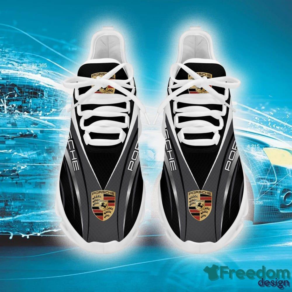 Porsche Pop Sports Sneaker Fans Car Gift Clunky Shoes For Men And Women  White - Freedomdesign