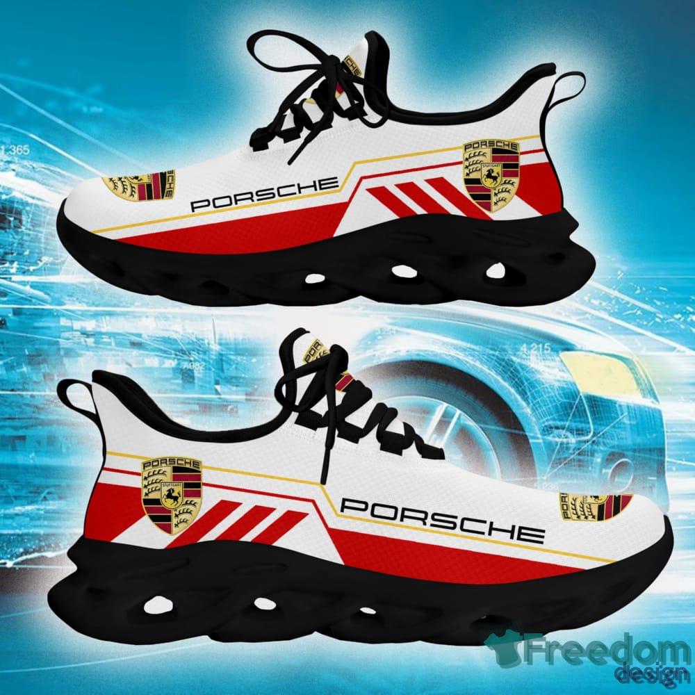 Porsche Pop Sports Sneaker Fans Car Gift Clunky Shoes For Men And Women  White - Freedomdesign