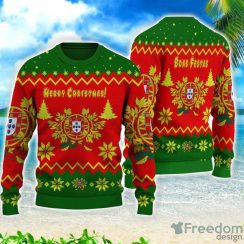 Portugal All Over Printed 3D Sweater Christmas Gift Christmas