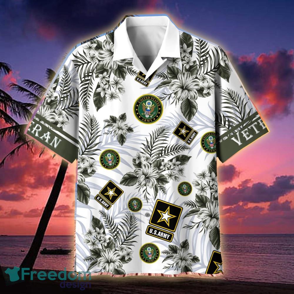 Colored Feather Eagle Multiservice US Navy Hawaiian Shirt For Men Veteran -  Freedomdesign