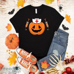 Pumpkin Nurse Halloween Gift T-Shirt Halloween Gift