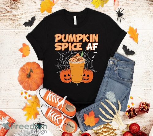 Pumpkin Spice Af Funny Men Husband Apparel Halloween Gift T-Shirt Halloween Gift Product Photo 1