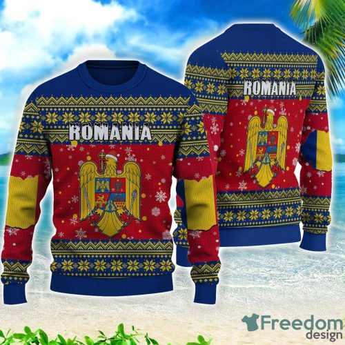 Romania Christmas All Over Printed 3D Sweater Christmas Gift Product Photo 1