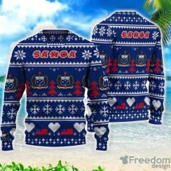 Samoa Christmas All Over Printed 3D Sweater Christmas Gift