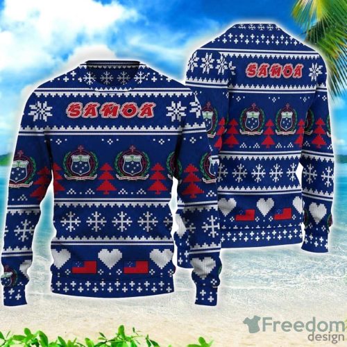 Samoa Christmas All Over Printed 3D Sweater Christmas Gift Product Photo 1