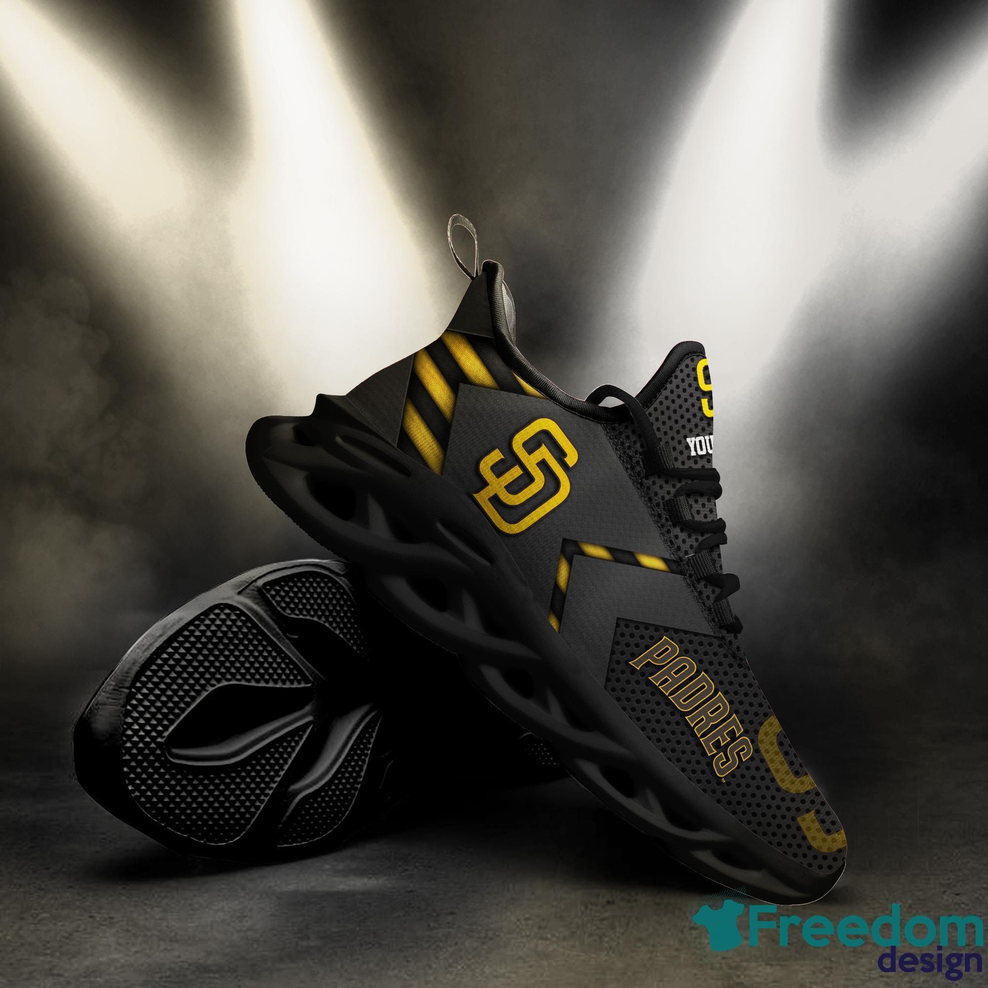 San Diego Padres Logo Running Sneaker Max Soul Shoes Gift For Men