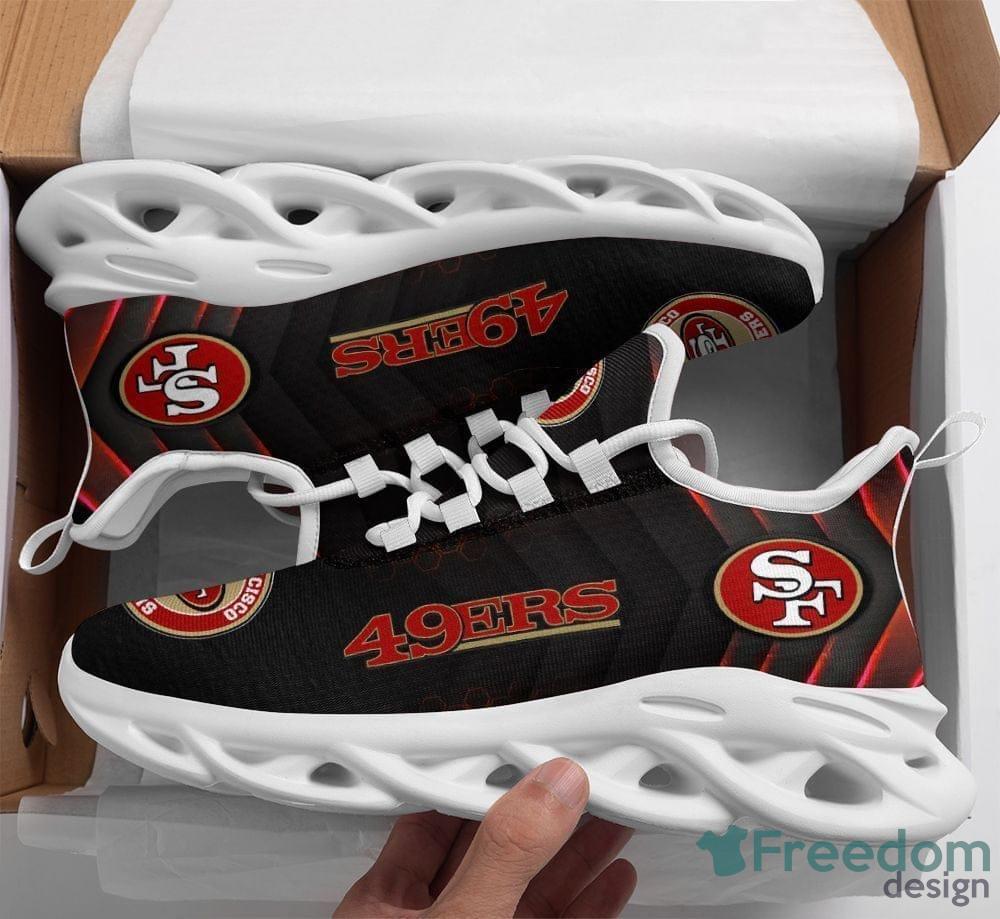 San Francisco 49ers Air Shoes Sneakers For Fans - Freedomdesign