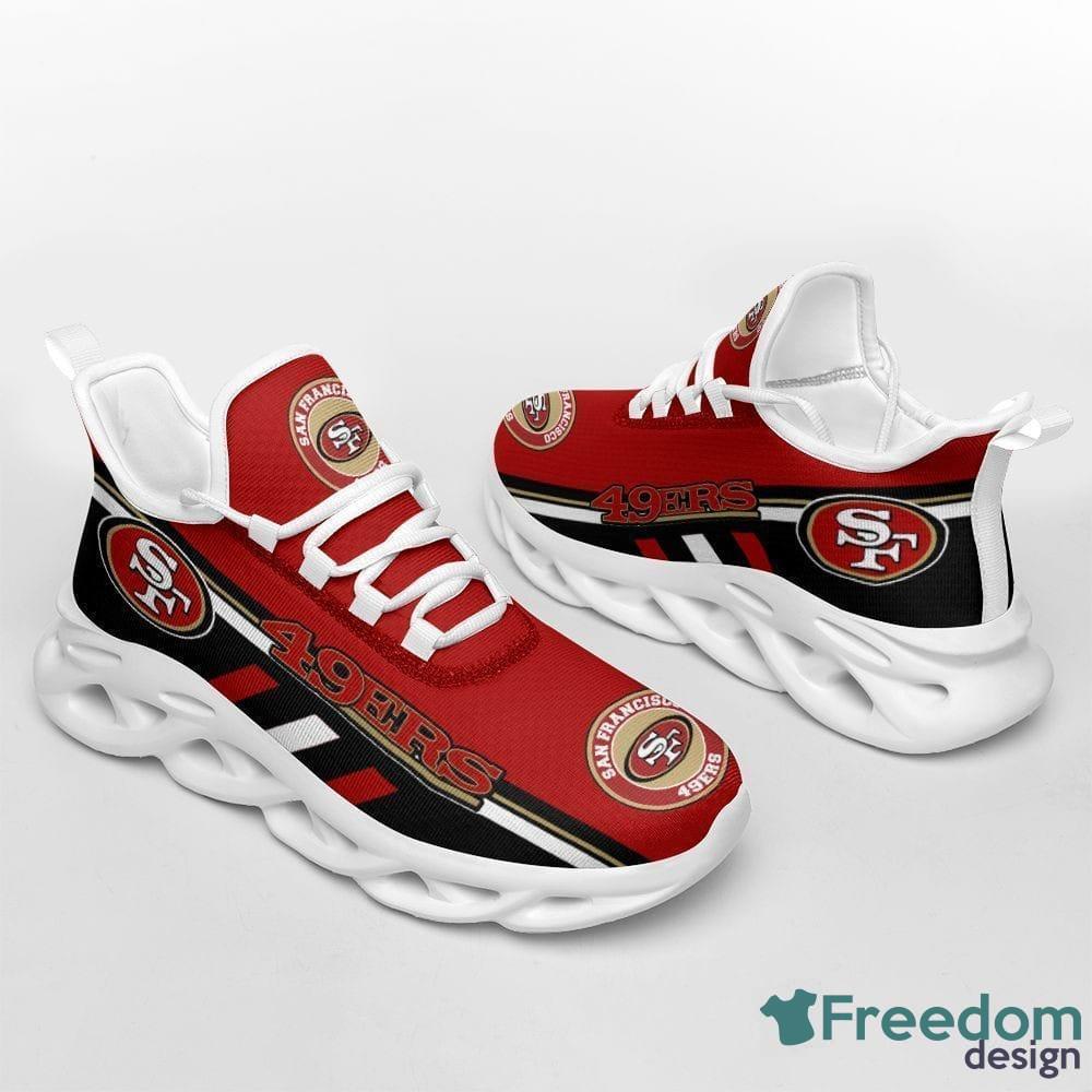 San Francisco 49Ers NFL Max Soul Shoes Custom Name Yoda Lover Gift Running  Sneakers - Banantees