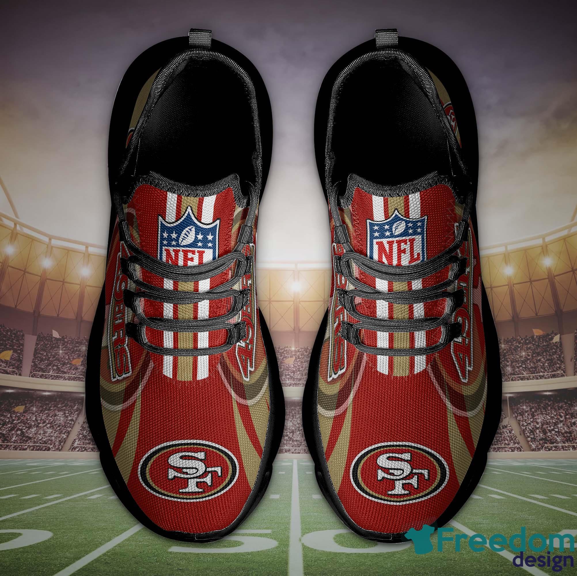 San Francisco 49ers NFL ver 4 Air Jordan High Top Sneaker Shoes