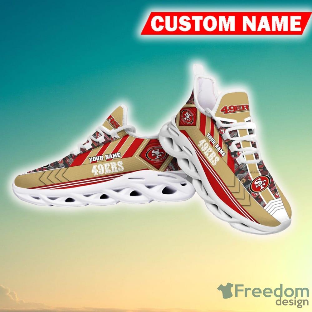 San Francisco 49ers NFL Clunky Max Soul Shoes Custom Name Best Gift For Men  And Women Fans - Freedomdesign