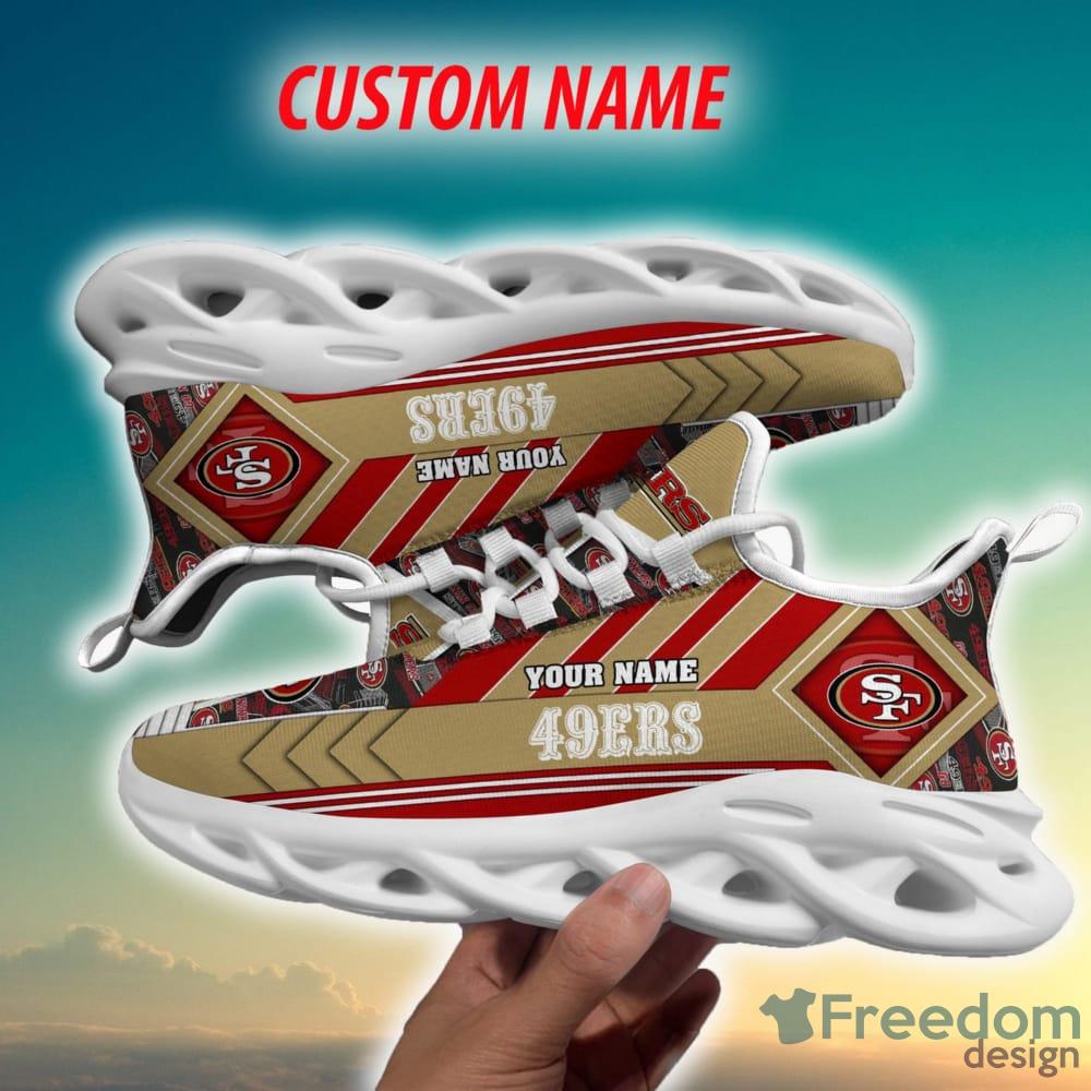 San Francisco 49ers NFL Clunky Max Soul Shoes Custom Name Unique Gift For  Fans - Freedomdesign