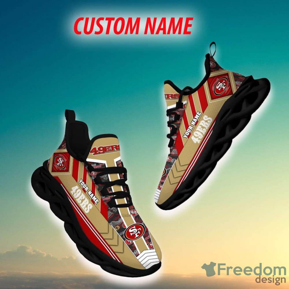 San Francisco 49ers NFL Clunky Max Soul Shoes Custom Name Best Gift For Men  And Women Fans - Freedomdesign