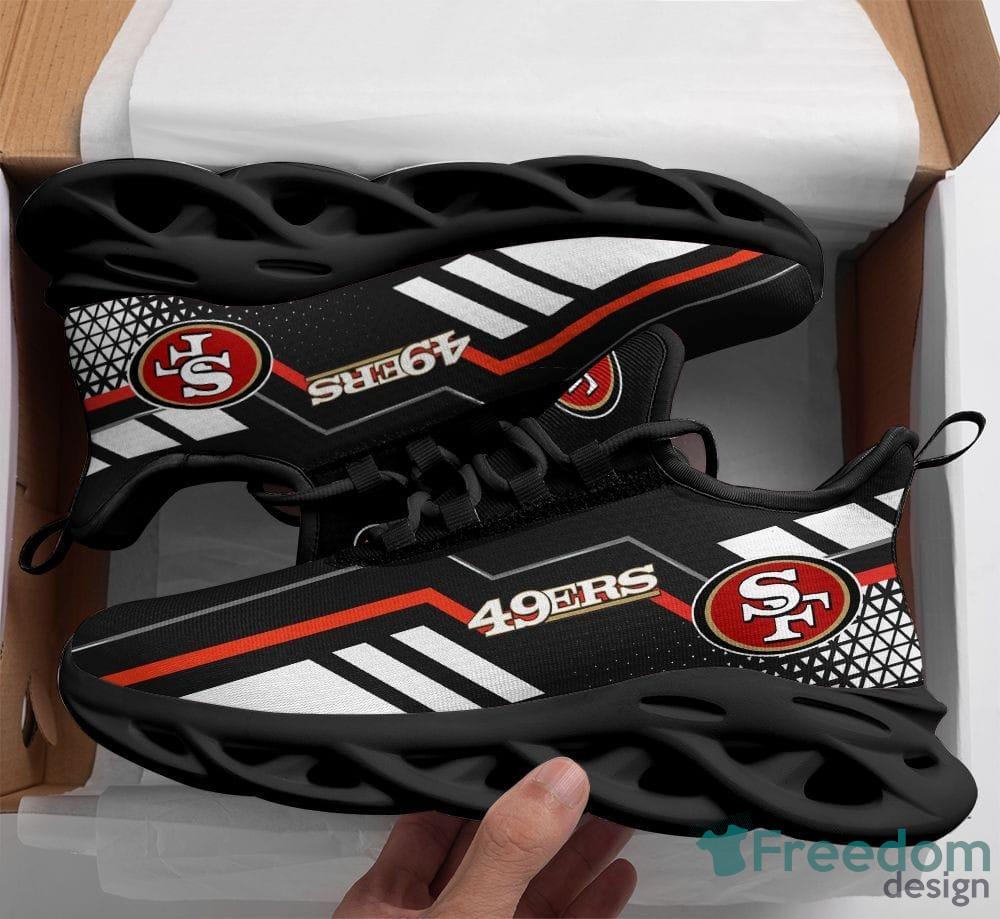 San Francisco 49ers Air Shoes Sneakers For Fans - Freedomdesign