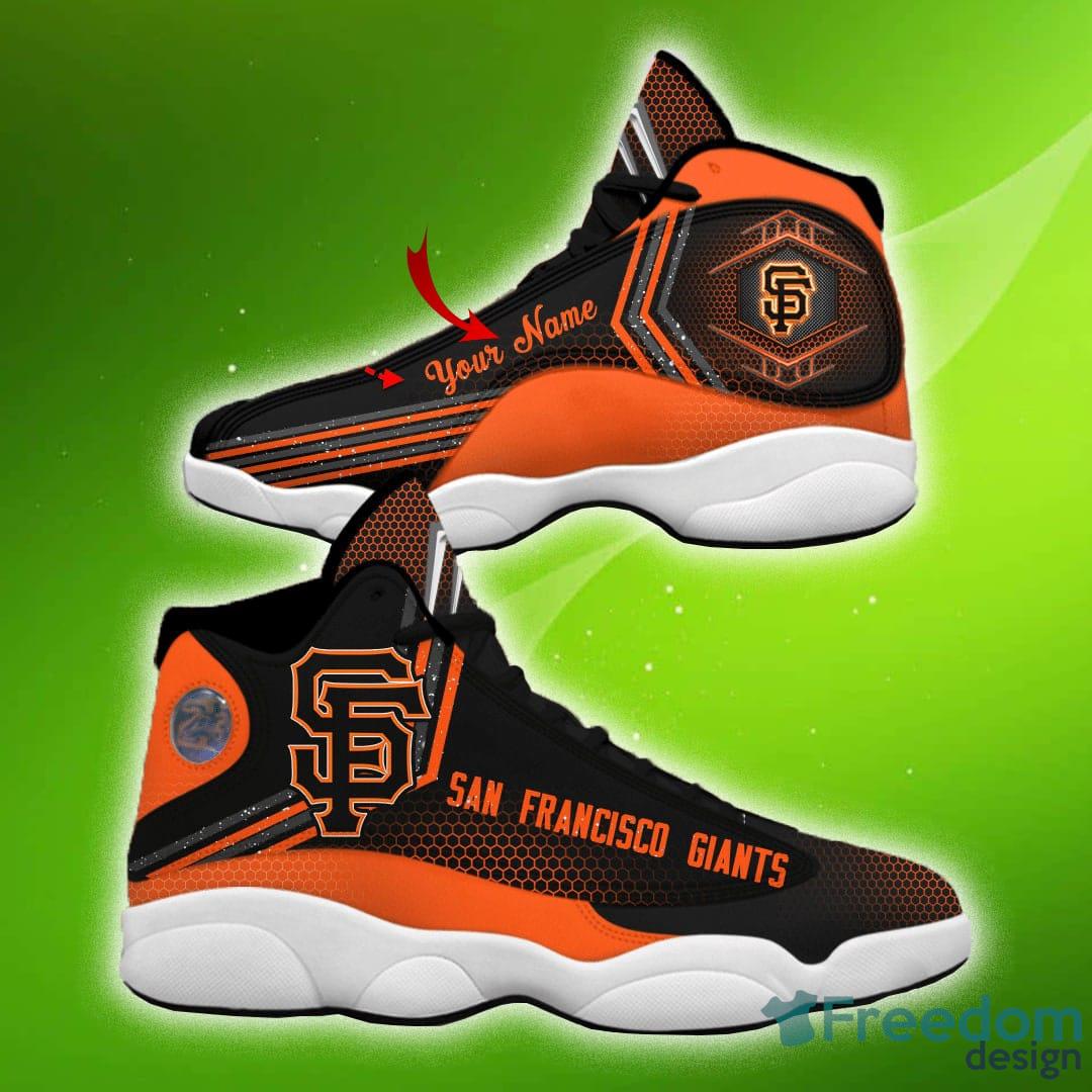Shoes San Francisco Giants Jordan 13 Custom Name Shoes