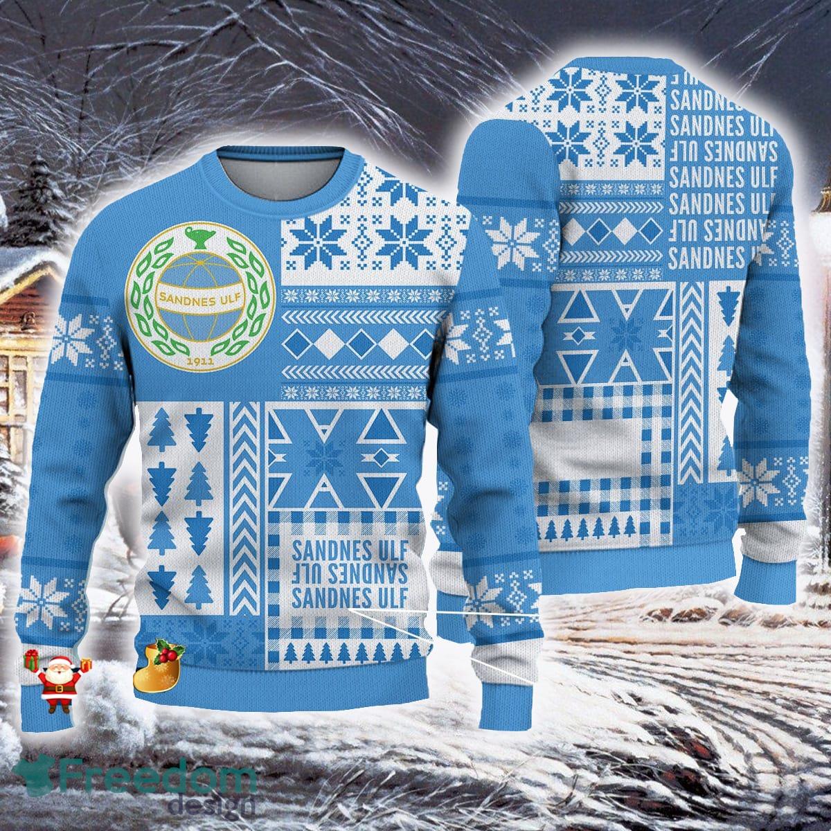 Stabæk Fotball Coconut Eliteserien Ugly 3D Christmas Sweater Unisex For  Fans Gift Snow Flower - Limotees