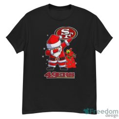 Santa Claus dabbing San Francisco 49ers Christmas shirt